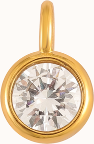 Joiana Jewelry Hollis Bezel Drop Pendant