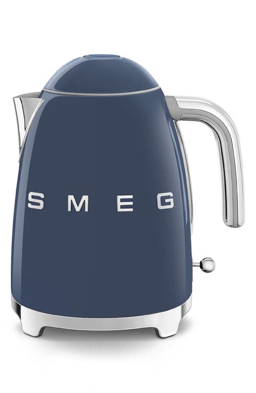 Smeg '50s Retro Style Electric Kettle In Blue