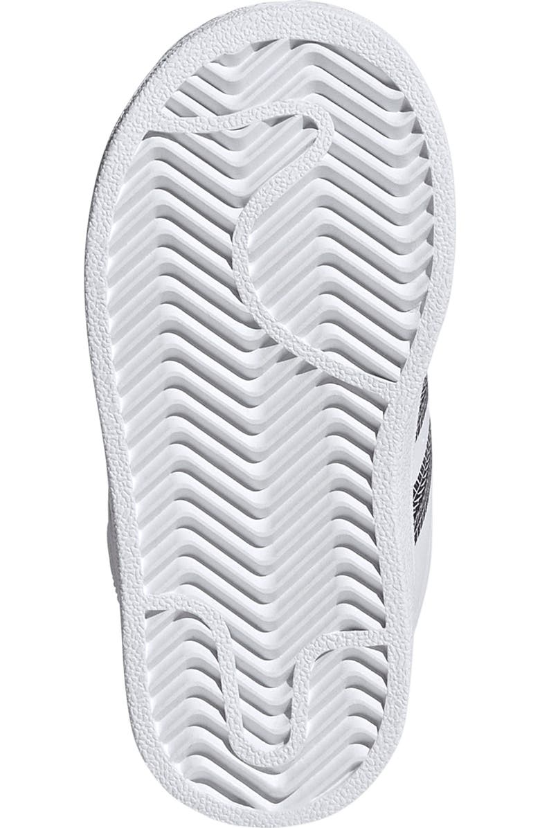 adidas Kids' Superstar II Sneaker, Alternate, color, White/ Bright Red