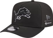 New Era Men's New Era Black Detroit Lions Gore-Tex A-Frame 9FIFTY Adjustable Hat