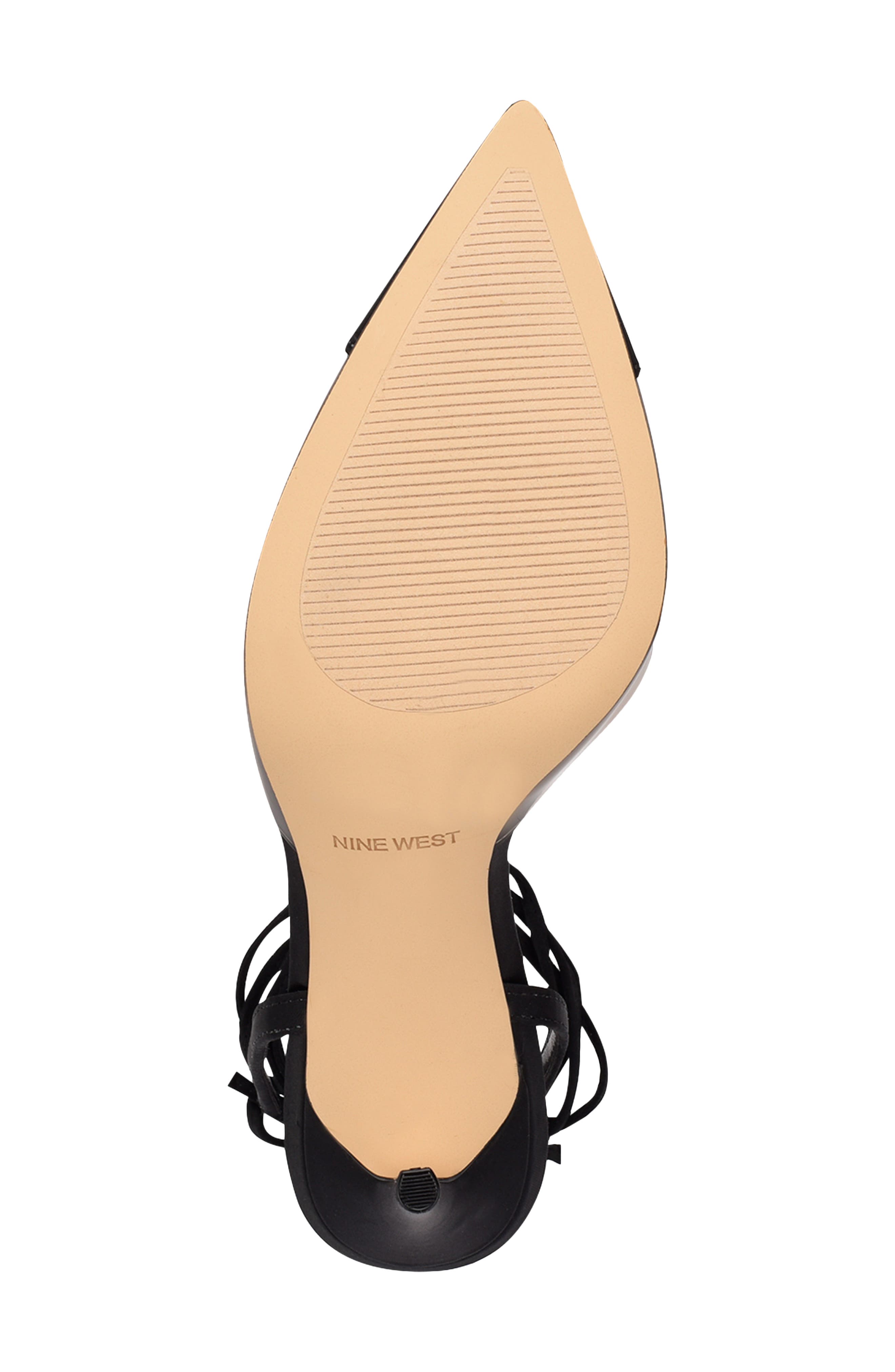 Nine West Ferest Ankle Tie Pointed Toe Pump, Alternate, color, 