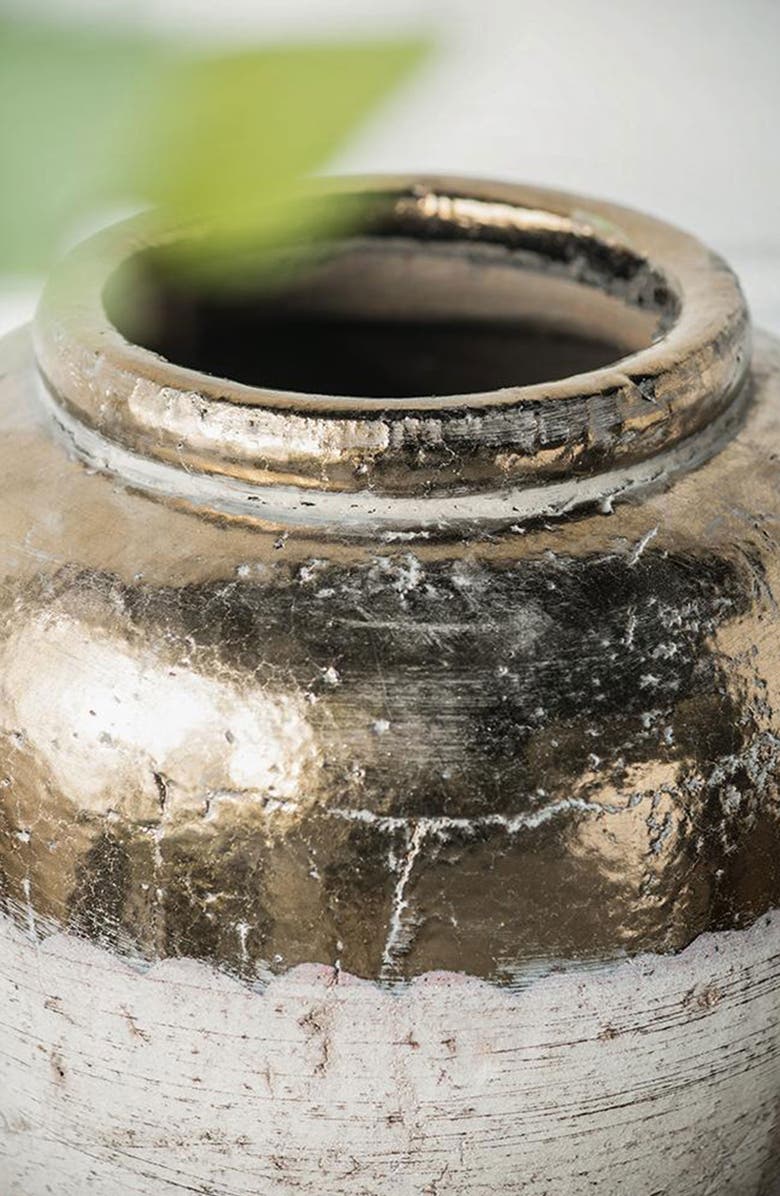 A & B Home 11-Inch Candia Vase, Alternate, color, Sienna Brown