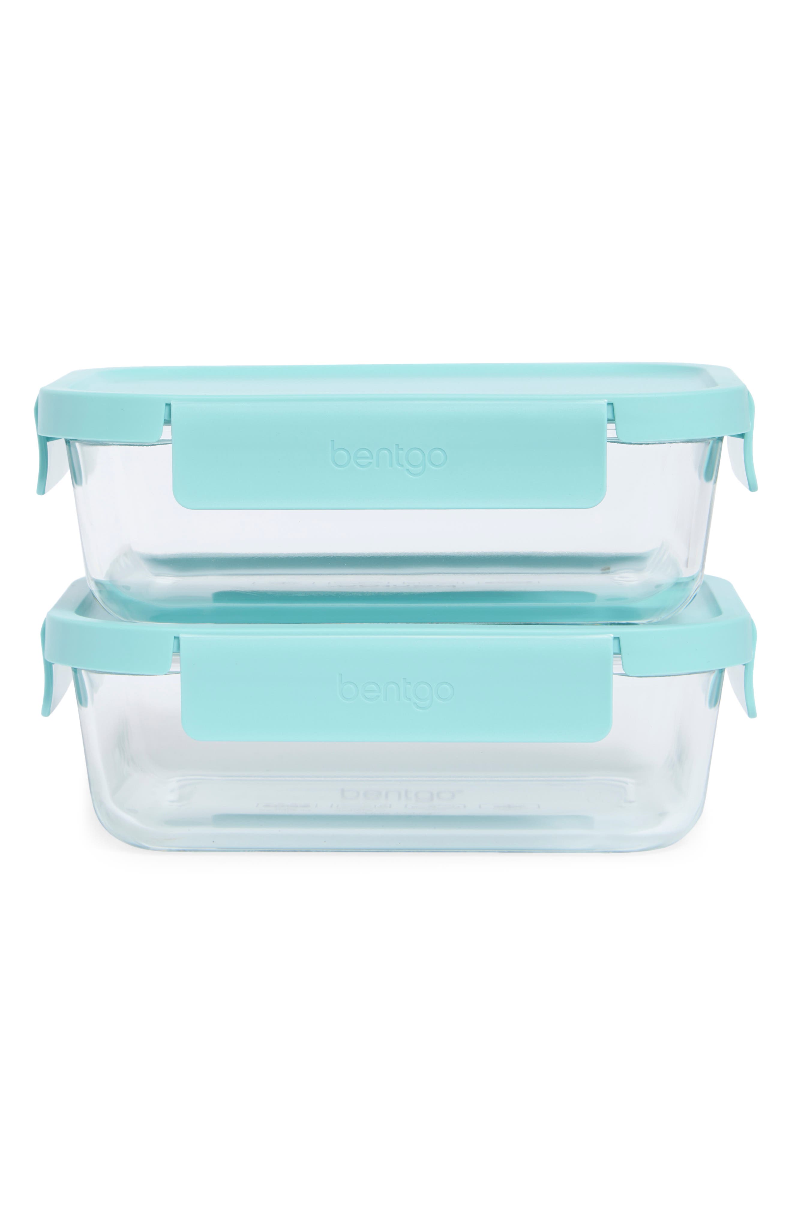 Glass Leak-Proof 4-Piece Glass Food Storage Set