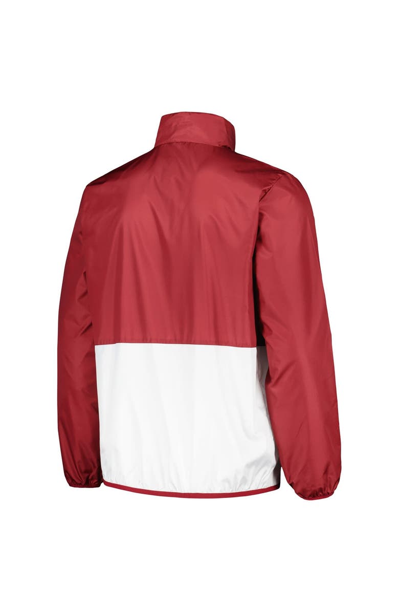 G-III SPORTS BY CARL BANKS Men's G-III Sports by Carl Banks Garnet Florida State Seminoles Cornerman Half-Zip Top, Alternate, color, 