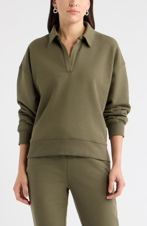 Johnny Collar Sweatshirt