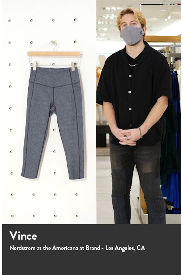 Live In Dot Print High Waist Pocket Crop Leggings video