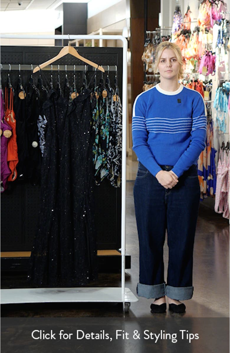 Leonie Lace & Sequin A-Line Dress, sales video thumbnail