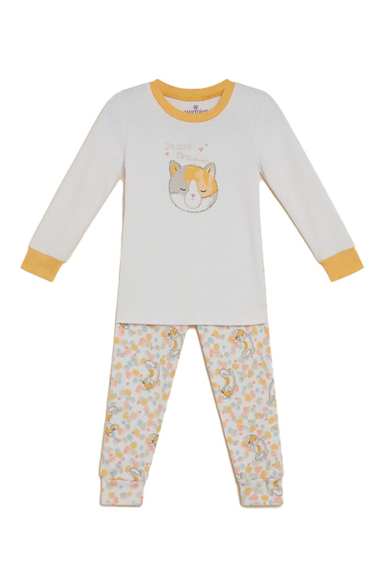 Warmies Calico Cat PJ Set, Main, color, Calico Cat