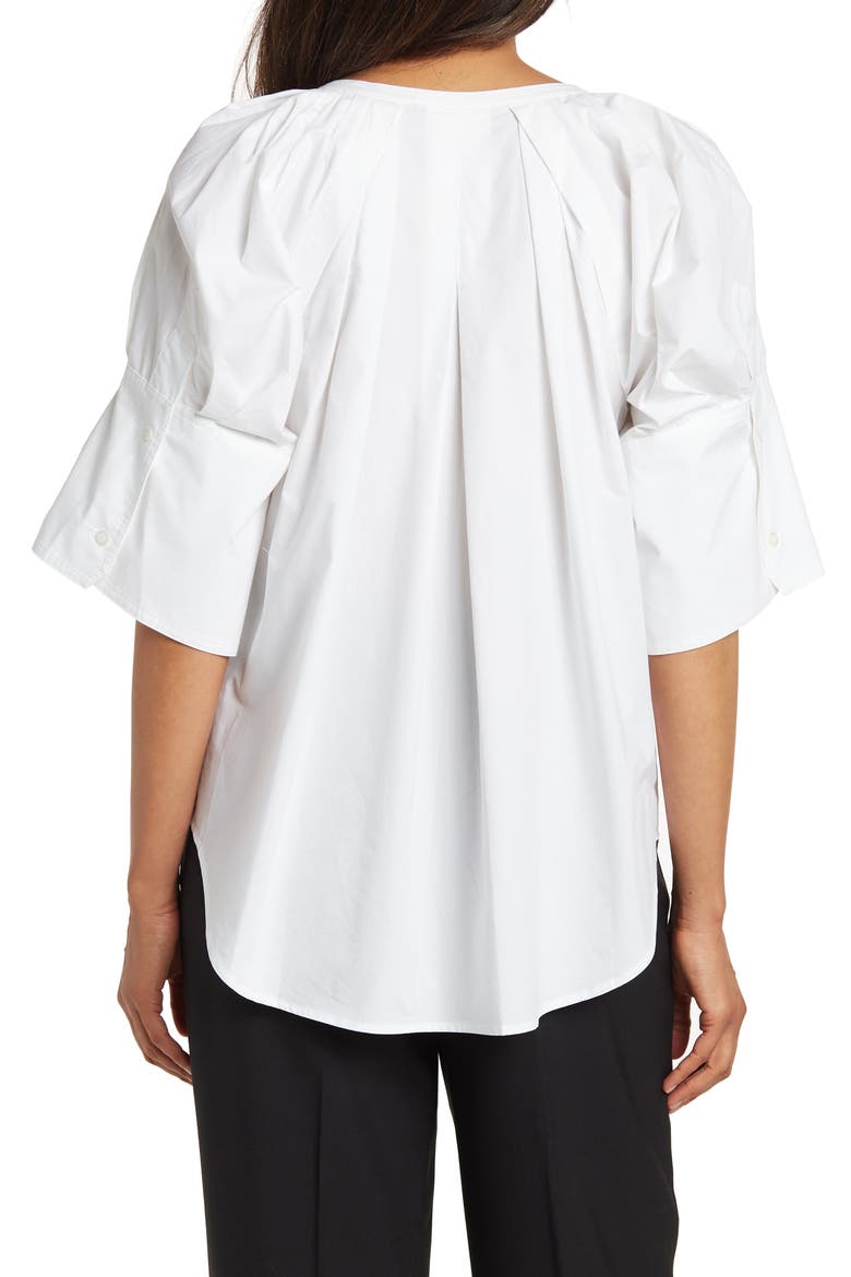 Chloe Puff Sleeve Top, Alternate, color, WHITE