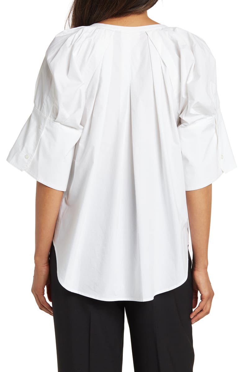 A.L.C. Chloe Puff Sleeve Top, Alternate, color, White