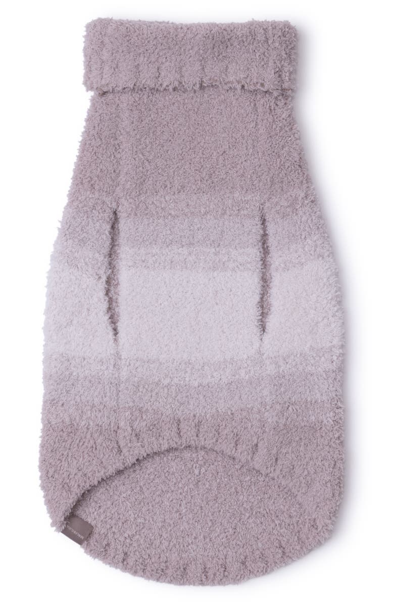 Barefoot Dreams<sup>®</sup> CozyChic<sup>®</sup> Serape Stripe Pet Sweater, Alternate, color, Taupe Multi