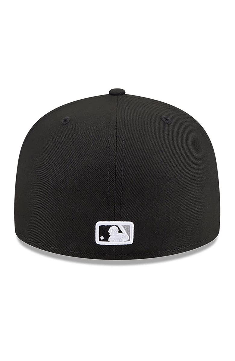 New Era Men's New Era Black Chicago White Sox 2026 Jackie Robinson Day 59FIFTY Fitted Hat, Alternate, color, Black