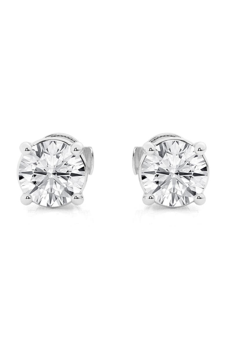 Badgley Mischka Collection 14K Gold Lab Created Diamond Stud Earrings - 2.00ct., Alternate, color, 