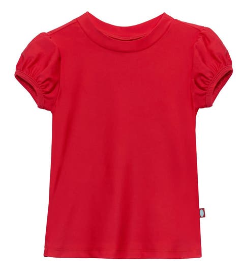 Baby Girls UPF 50+ Puff Sleeve Rashguard (Baby)