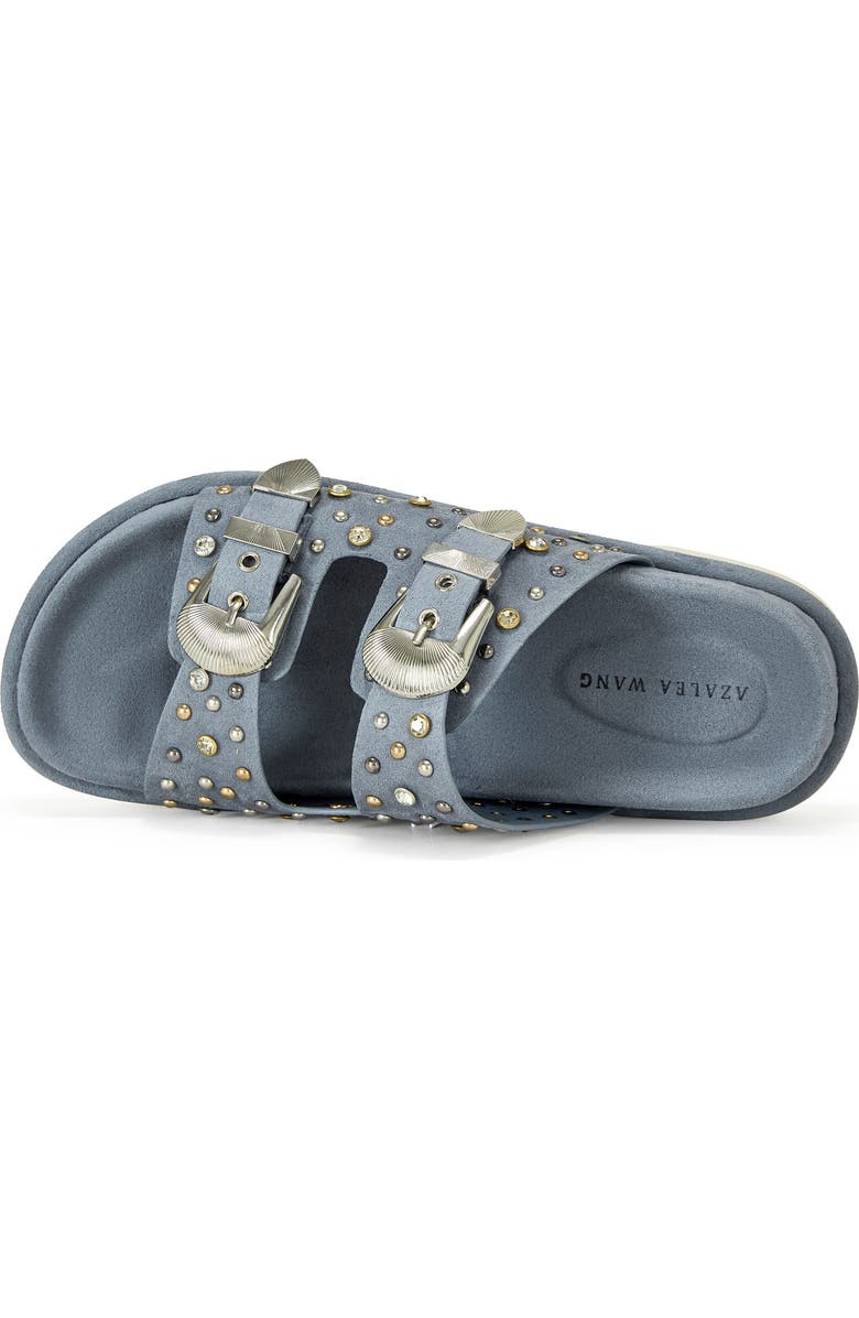 AZALEA WANG Oswald Studded Slide Sandal, Alternate, color,