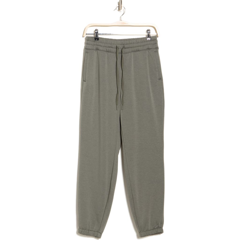 90 Degree By Reflex Scuba Fleece Boston Joggers In Mulled Basil