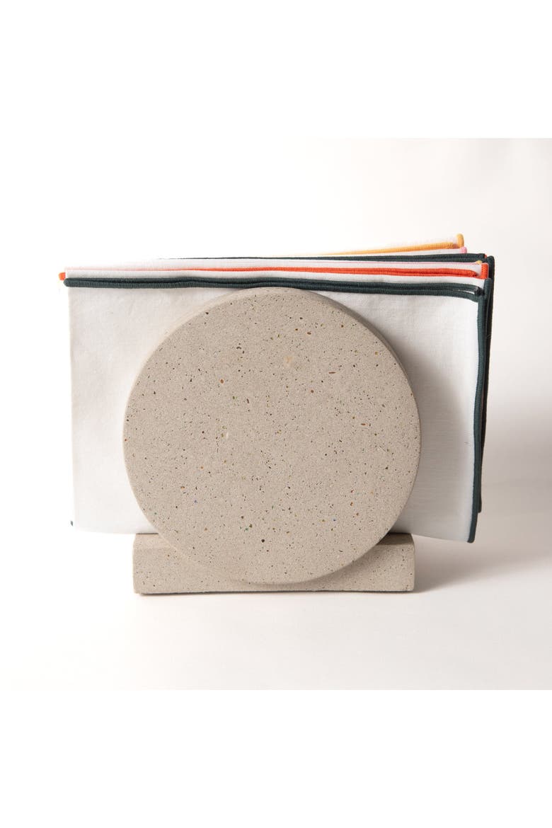Napkin Holder, Alternate, color, Natural Terrazzo