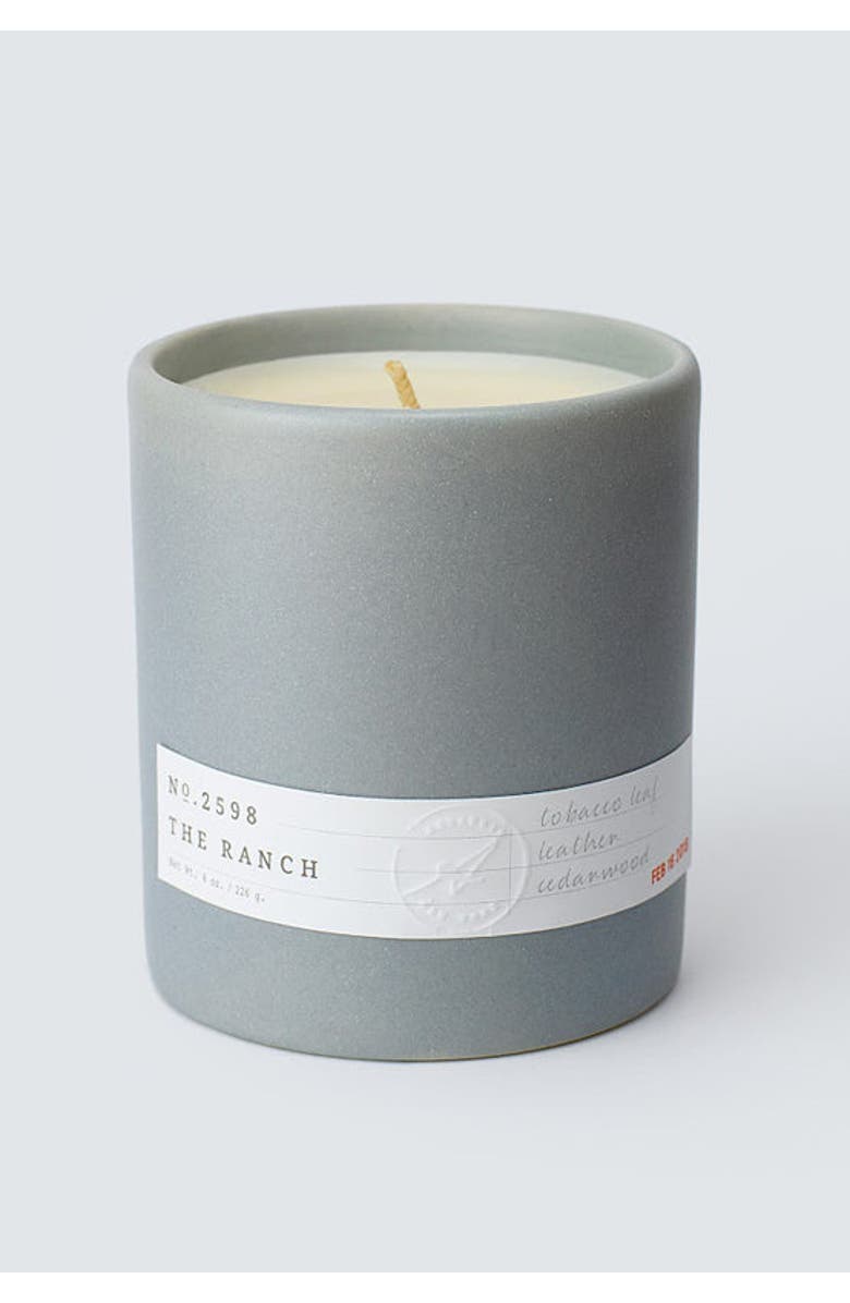 Aerangis No. 2598 The Ranch Scented Candle, Main, color, Grey