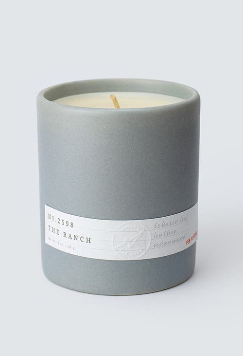 Aerangis No. 2598 The Ranch Scented Candle In Gray