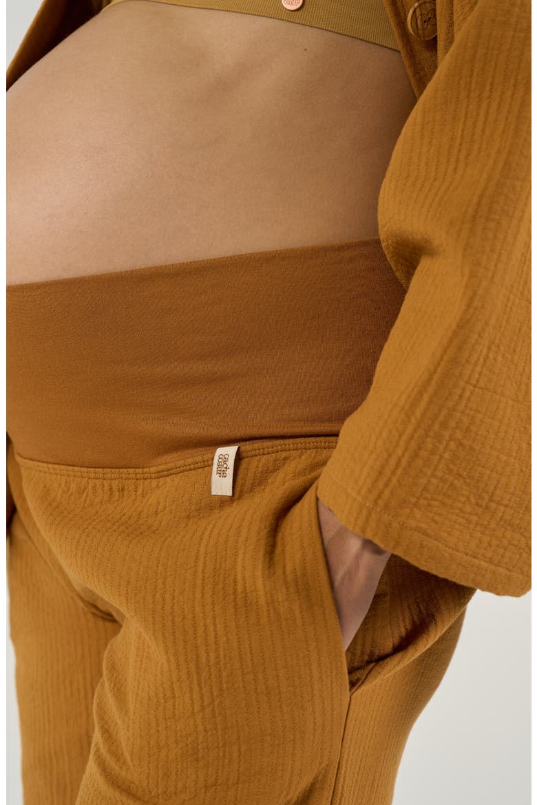 Maternity pants Celia, Alternate, color, Cumin