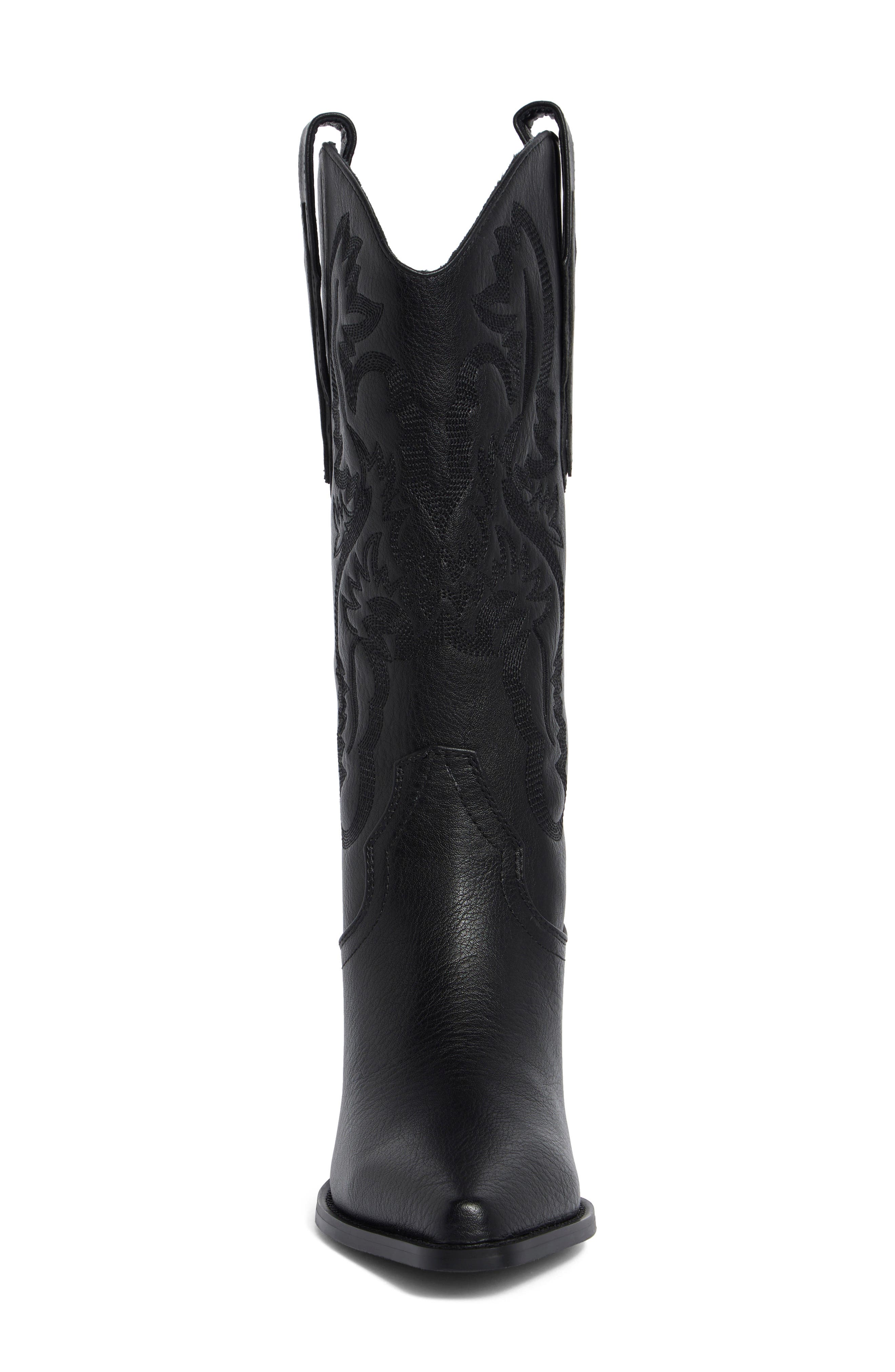 Danilo Western Boot, Alternate, color, BLACK