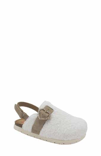 JELLYPOP Kids' Doan Faux Shearling Clog