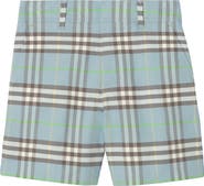 Burberry Check Cotton Shorts