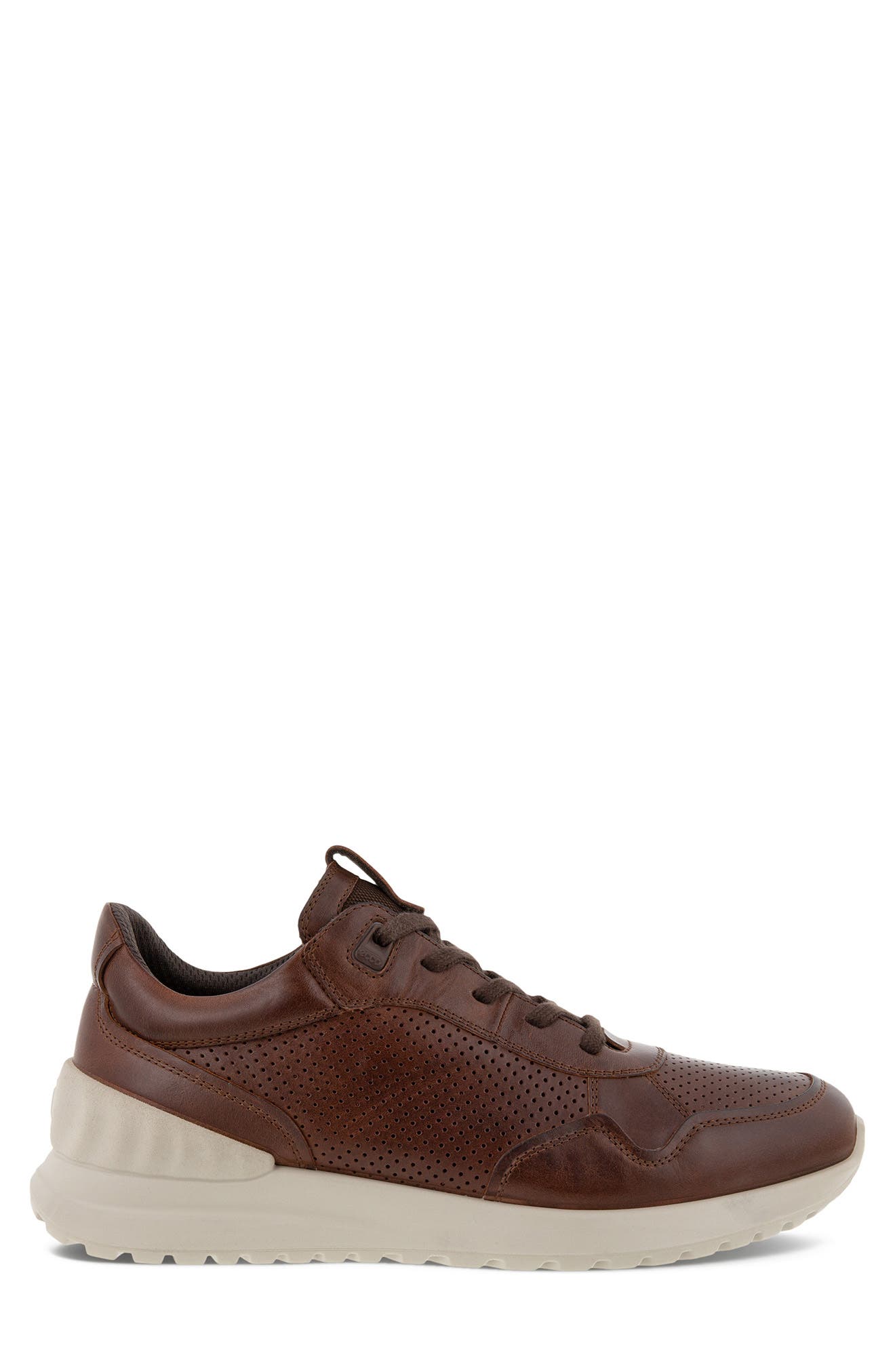 Astir Lite Perforated Leather Sneaker, Alternate, color, MINK/ COFFEE