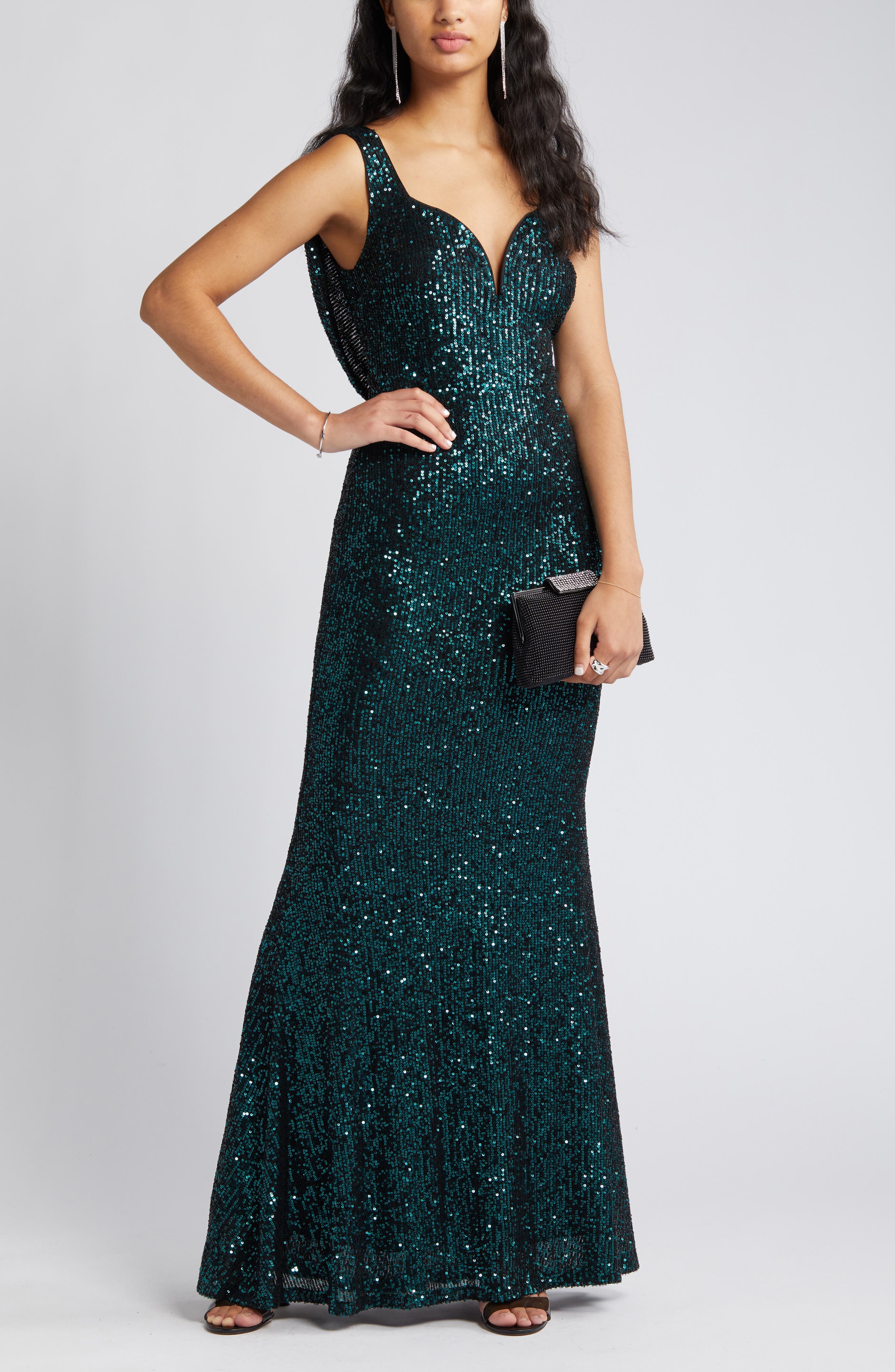 Lulus Forever Glam Sequin Mermaid Gown (Women) | Nordstrom