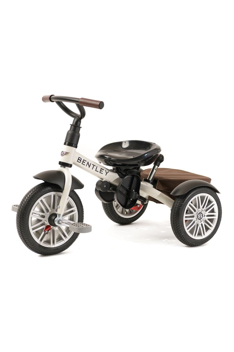 Bentley 6-in-1 Stroller/Trike, Alternate, color, WHITE SATIN W/ CHOCOLATE