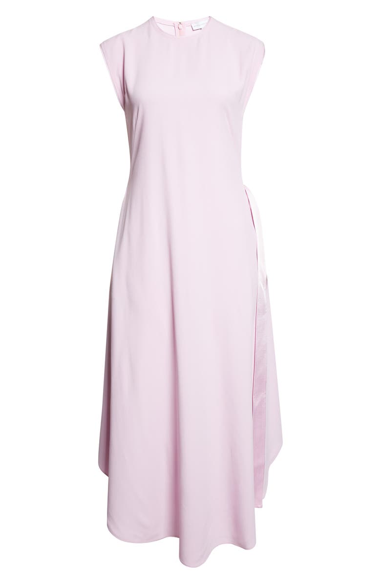 Stella McCartney Crepe Satin Shift Dress, Main, color, Light Orchid