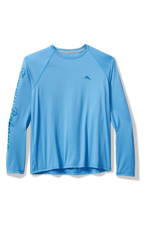 Chill Time Surf IslandZone® Long Sleeve Rashguard (Big & Tall)