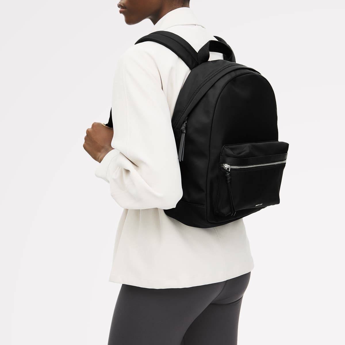 Radley Halley Row Medium Ziptop Backpack, Alternate, color, Black