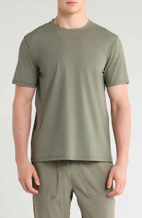 Warp Waffle Knit T-Shirt