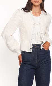 Petal & Pup Silvie Tie Front Cardigan