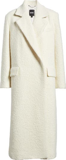 BOSS Bouclé Tweed Longline Coat | Nordstromrack BOSS Bouclé Tweed Longline Coat | Nordstromrack