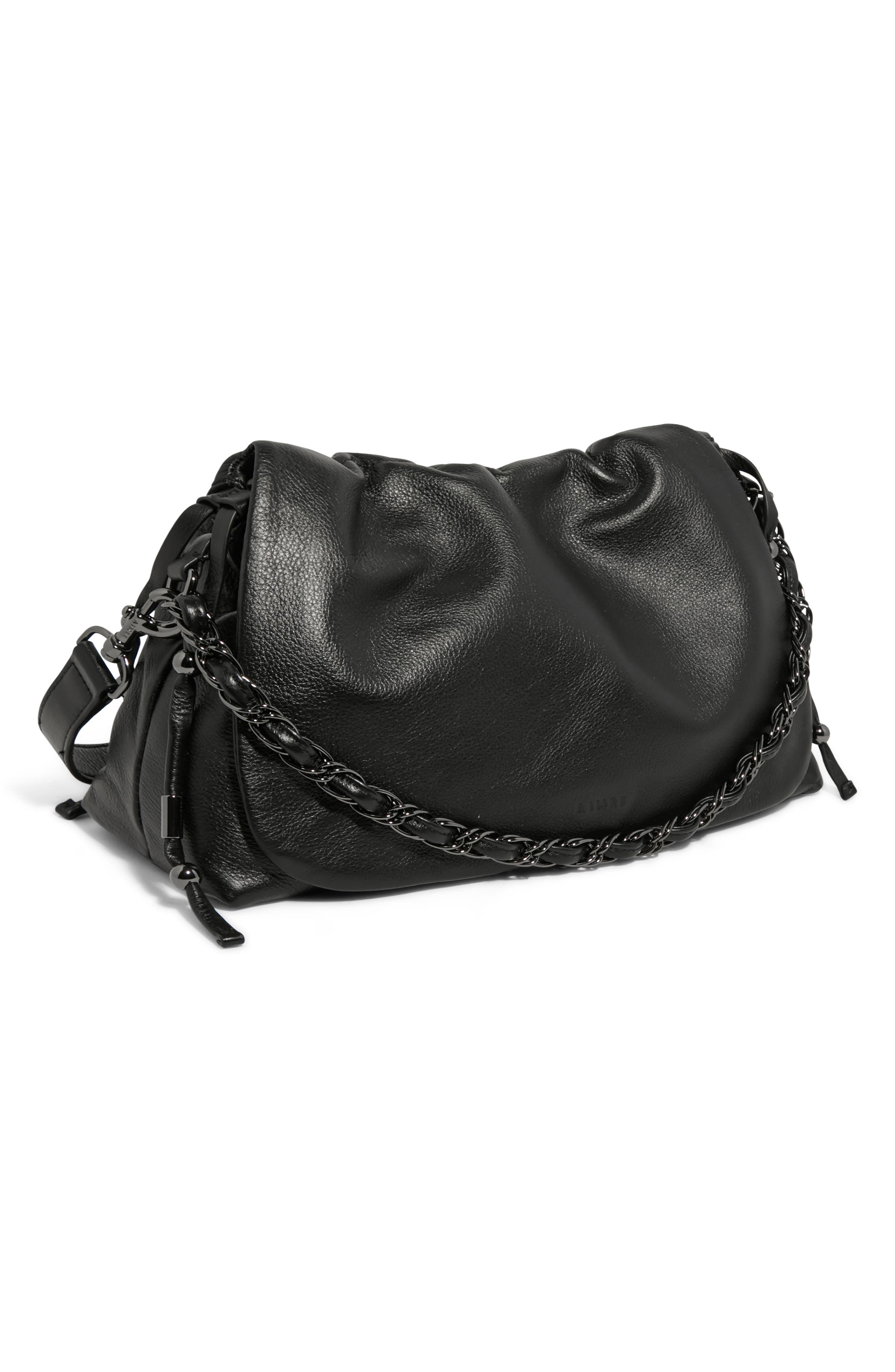 AIMEE Lennon Convertible Crossbody Bag, Alternate, color, Black