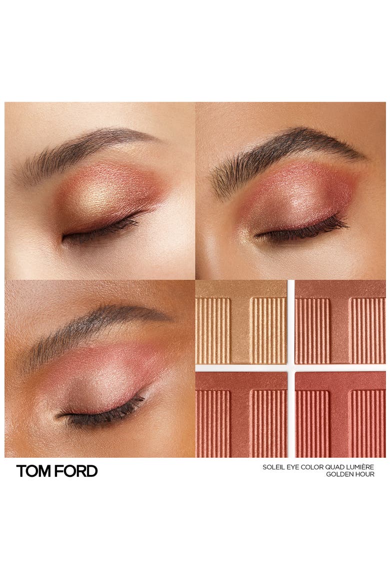 Soleil Eye Color Quad Lumiere Eyeshadow, Alternate, color, GOLDEN HOUR