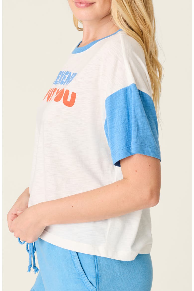 Washed Away Graphic T-Shirt, Alternate, color, IVORY