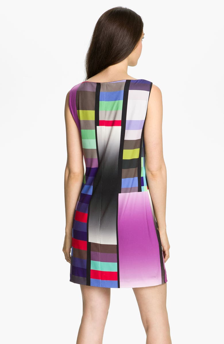 Suzi Chin for Maggy Boutique Graphic Print Jersey Shift Dress, Alternate, color,