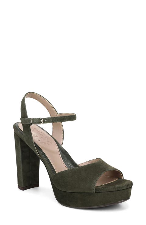 Marigold Ankle Strap Platform Sandal (Women)