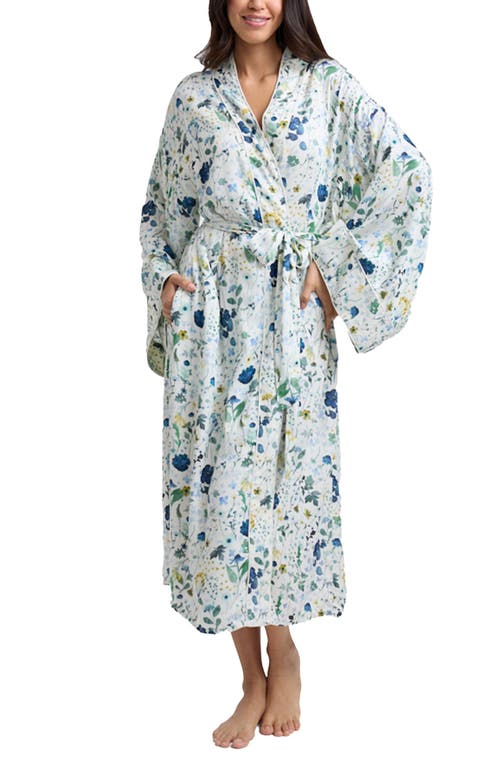 Lily And Lionel London Corina Long Sleeve Robe In Multi