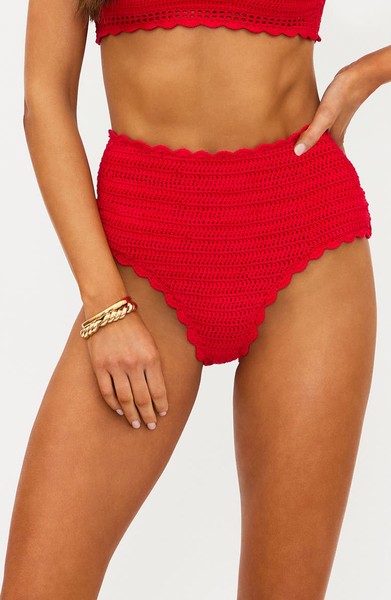 Beach Riot Kirby Bikini Bottoms, Main, color, Ruby
