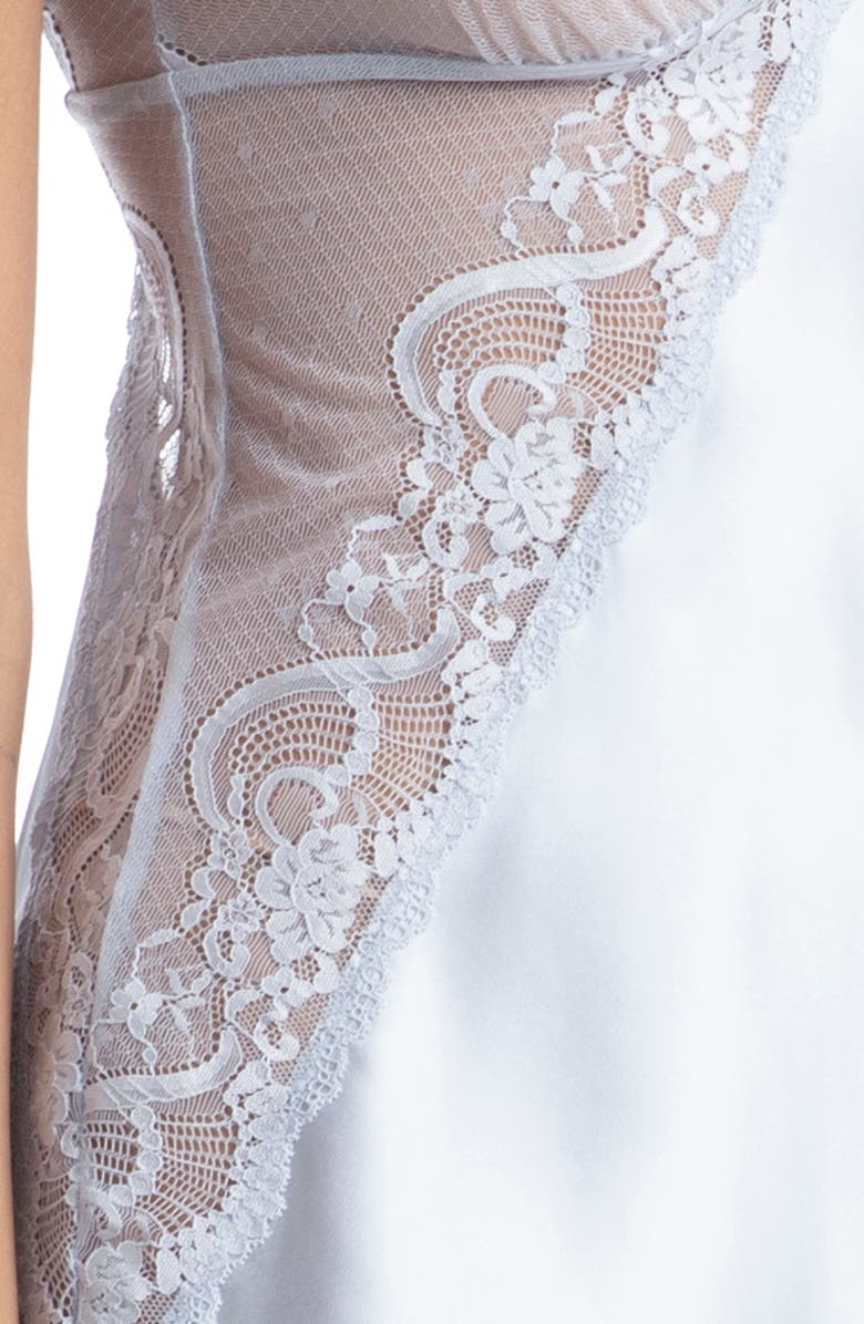 In Bloom by Jonquil Chemise, Alternate, color, Arctic Ice