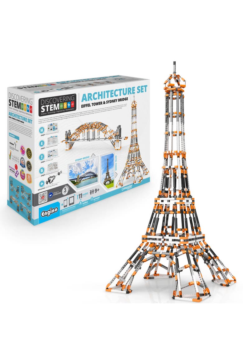Architecture, Eiffel Tower And Sydney Bridge Models, Main, color, Multicolored