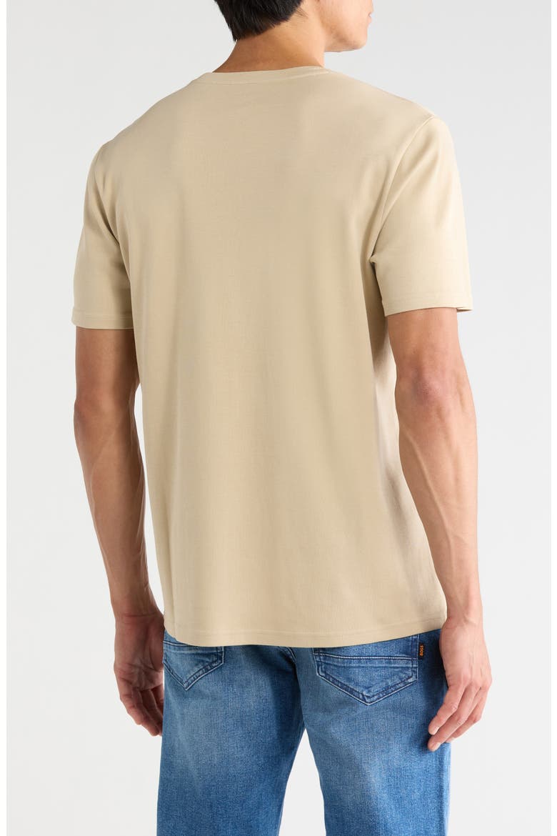 Cotton Crew T-Shirt, Alternate, color, TAN NANTUCKET