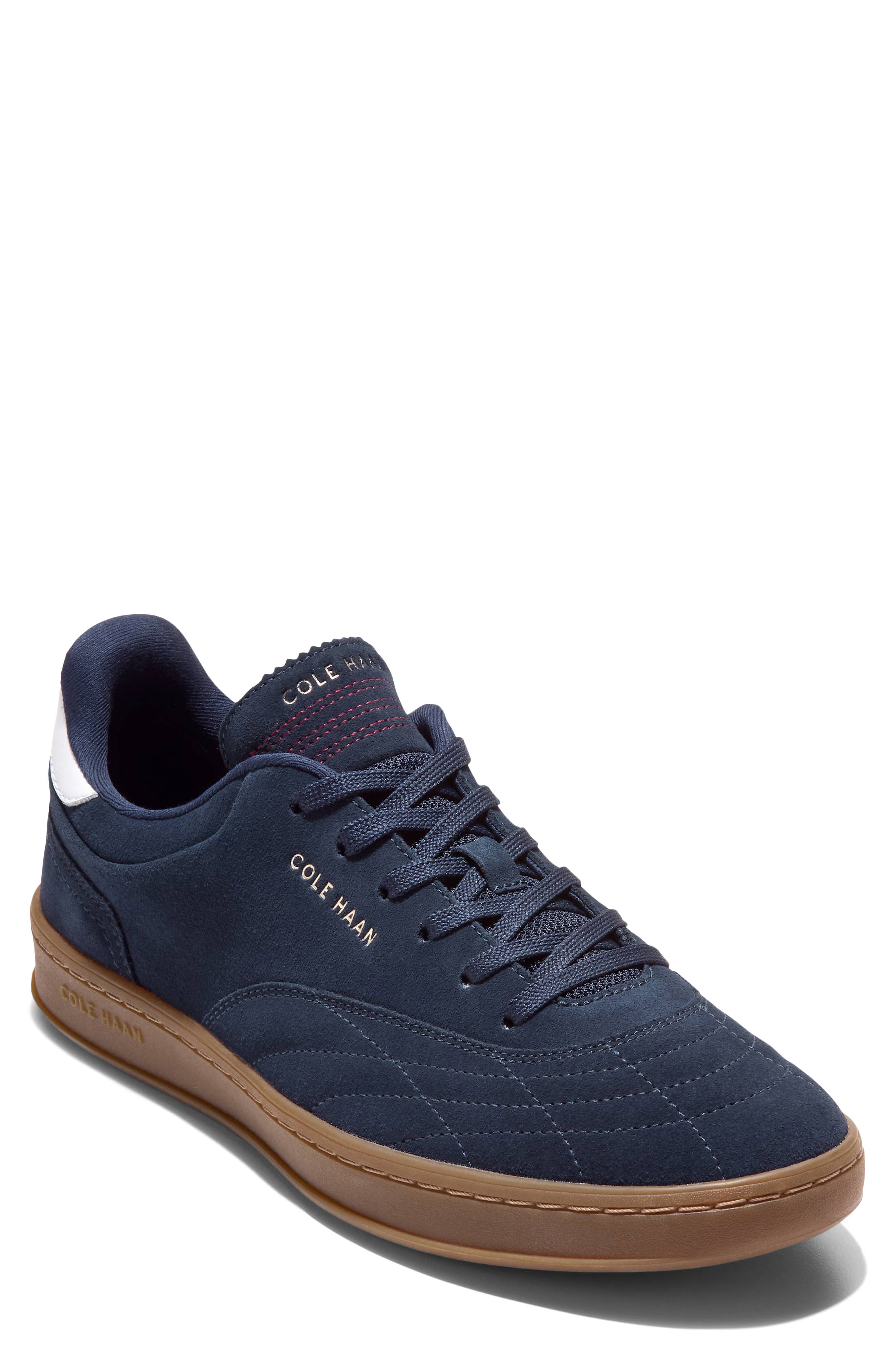 NAVY BLAZER SUEDES/ WHITE