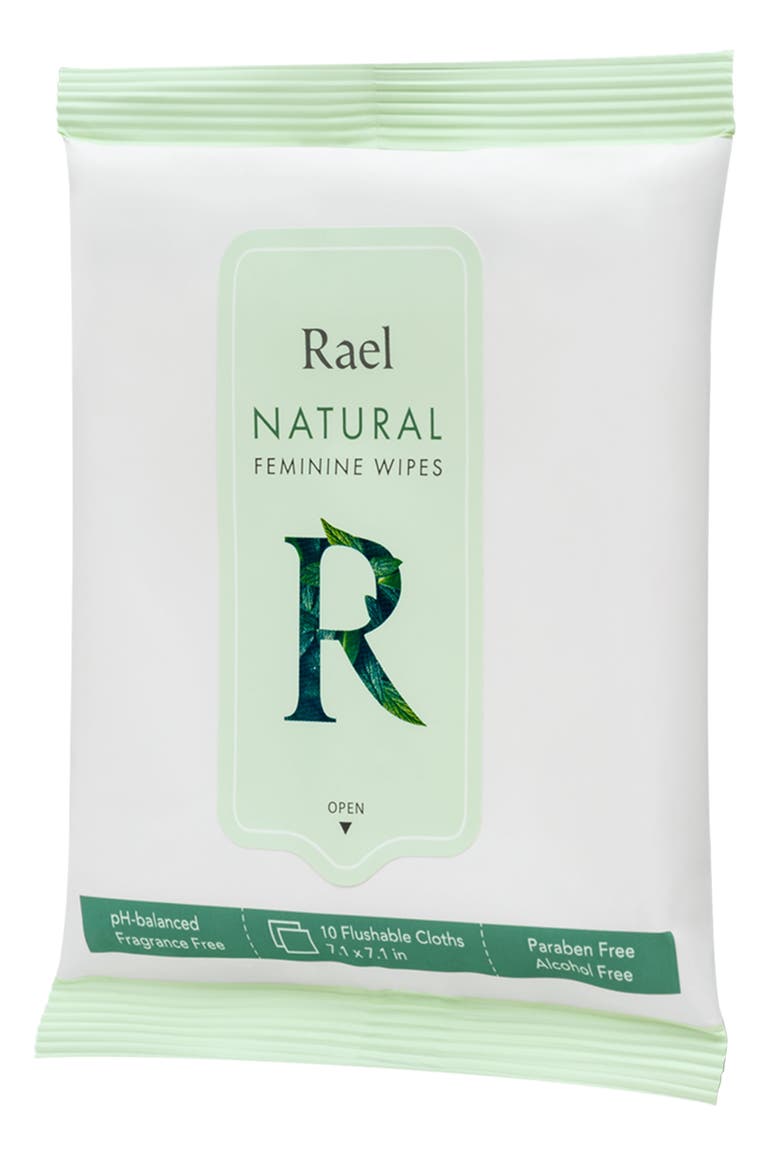 Natural Feminine Cleansing Wipes, Main, color, NO COLOR