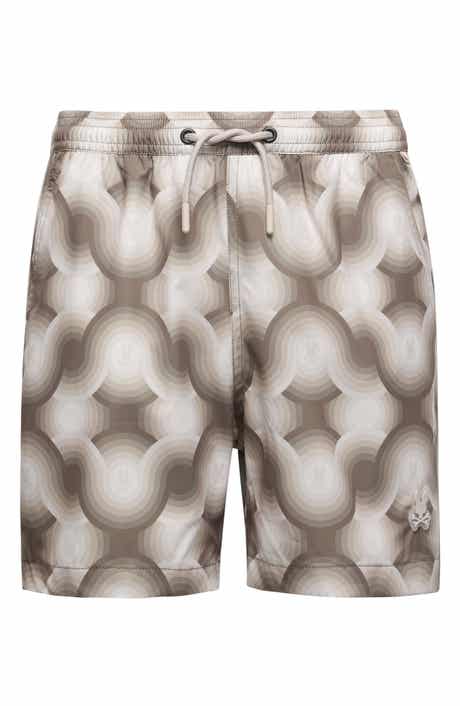 Psycho Bunny Kids' Paros Printed Swim Trunks