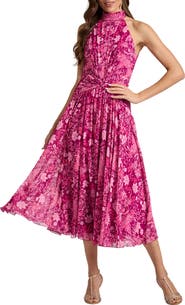 Tadashi Shoji Sleeveless A-Line Midi Dress